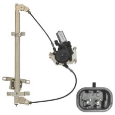 Elevalunas Nissan Navara 2002-2005 electrico / con motor / 2 pins / delantero izquierdo