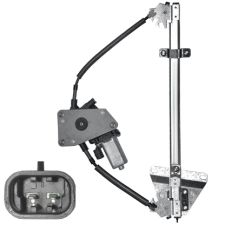 Elevalunas Nissan Primera 2002-2008 electrico / con motor / 2 pins / familiar / trasero derecho