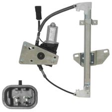 Elevalunas Nissan Qashqai 2010-2014 electrico / con motor / 2 pins / trasero derecho
