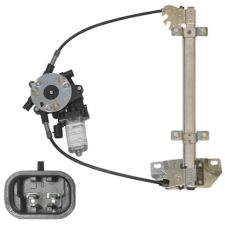 Elevalunas Nissan Terrano 2002-2004 electrico / con motor / 2 pins / trasero derecho