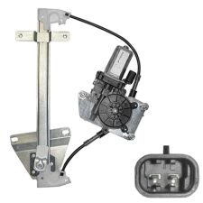 Elevalunas Nissan X-Trail 2001-2004 electrico / con motor / 2 pins / trasero izquierdo