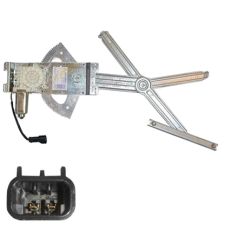 Elevalunas Opel Astra f 1991-1994 3 puertas / electrico / con motor / 2 pins / delantero derecho