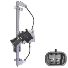 Elevalunas Opel Astra g 1998-2004 electrico / con motor / 2 pins / trasero izquierdo