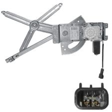 Elevalunas Opel Vectra b 1995-2002 electrico / con motor / 2 pins / delantero izquierdo