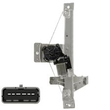 Elevalunas Peugeot 207 2007-2009 familiar / electrico / con motor / confort / trasero derecho