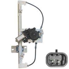 Elevalunas Renault Clio 2001-2006 5 puertas / electrico / con motor / 2 pins / trasero izquierdo