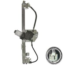 Elevalunas Renault Clio 2009-2013 5 puertas / electrico / con motor / 2 pins / trasero izquierdo