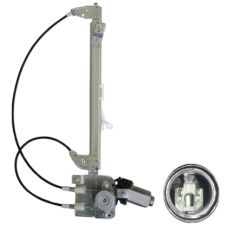 Elevalunas Renault Laguna 2005-2007 electrico / con motor / 2 pins / trasero izquierdo