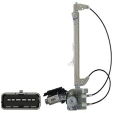 Elevalunas Renault Laguna 2005-2007 electrico / con motor / confort / trasero derecho
