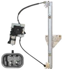 Elevalunas Volkswagen Fox 2004-2011 electrico / con motor / 2 pins / delantero derecho