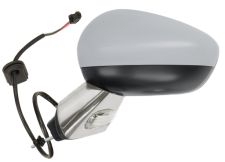 Espejo retrovisor Citroen C3 2009-2013 electrico / base cromada / termico / carcasa imprimada / izquierdo