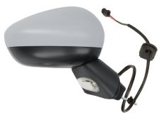 Espejo retrovisor Citroen C3 2009-2013 electrico / base negra / termico / con sonda / carcasa imprimada / derecho