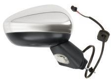 Espejo retrovisor Citroen C3 2013-2016 electrico / base negra / termico / con sonda / carcasa cromada / derecho