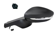 Espejo retrovisor Citroen C3 2018-2020 conector negro/blanco / electrico / termico / piloto intermitente / izquierdo