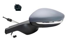 Espejo retrovisor Citroen C3 2018-2020 conector negro / mecanico / piloto intermitente / imprimado / izquierdo