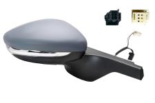 Espejo retrovisor Citroen C3 2020-2024 conector negro / electrico / termico / piloto intermitente / con sonda / imprimado / derecho
