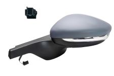 Espejo retrovisor Citroen C3 2020-2024 conector negro / electrico / termico / piloto intermitente / imprimado / izquierdo