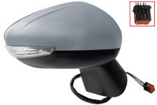 Espejo retrovisor Citroen C3 Aircross 2020-2024 electrico / termico / piloto intermitente / con sonda / imprimado / derecho