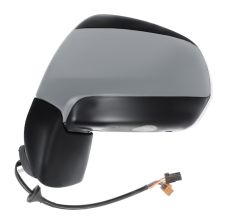 Espejo retrovisor Citroen C3 Picasso 2012-2017 base negro glossy / electrico / termico / luz cortesia / abatible electricamente / 9 pins / imprimado / izquierdo