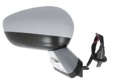 Espejo retrovisor Citroen C4 2010-2011 electrico / base imprimada / termico / luz cortesia / abatible electricamente / con sonda / carcasa imprimada / derecho