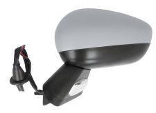 Espejo retrovisor Citroen C4 2010-2011 electrico / base negra / termico / carcasa imprimada / izquierdo
