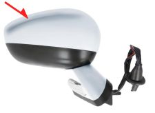 Espejo retrovisor Citroen C4 2011-2018 electrico / base cromada / termico / luz cortesia / abatible electricamente / memoria / side assist / con sonda / carcasa cromada / derecho