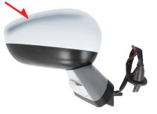 Espejo retrovisor Citroen C4 2011-2018 electrico / base imprimada / termico / luz cortesia / abatible electricamente / memoria / con sonda / carcasa cromada / derecho