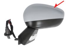 Espejo retrovisor Citroen C4 2011-2018 electrico / base negra / termico / carcasa imprimada / izquierdo