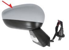 Espejo retrovisor Citroen C4 2011-2018 electrico / base negra / termico / con sonda / carcasa imprimada / derecho