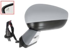 Espejo retrovisor Citroen Ds4 2011-2011 electrico / base imprimada / termico / luz cortesia / abatible electricamente / memoria / side assist / carcasa imprimada / izquierdo