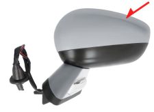 Espejo retrovisor Citroen Ds4 Crossback 2015-2019 carcasa con pliege / electrico / base imprimada / termico / luz cortesia / abatible electricamente / carcasa imprimada / izquierdo