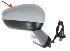 Espejo retrovisor Citroen Ds4 Crossback 2015-2019 carcasa con pliege / electrico / base imprimada / termico / luz cortesia / abatible electricamente / con sonda / carcasa imprimada / derecho