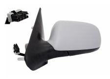 Espejo retrovisor Citroen Xsara 2000-2003 electrico / conector rectangular / termico / imprimado / izquierdo