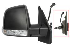 Espejo retrovisor Fiat Doblo 2010-2015 combi / panorama / mecanico / piloto intermitente / derecho