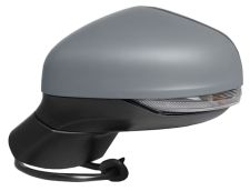 Espejo retrovisor Ford Fiesta 2021-2024 electrico / termico / abatible electricamente / piloto intermitente / luz cortesia / side assist / imprimado / izquierdo