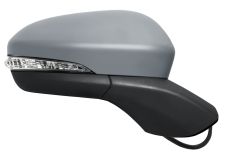 Espejo retrovisor Ford Mondeo 2019-2022 electrico / base negra / termico / piloto intermitente / carcasa imprimada / derecho