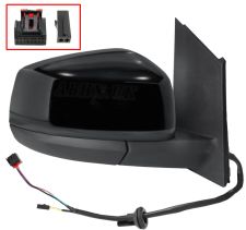 Espejo retrovisor Ford Tourneo Connect 2022-> electrico / termico / abatible electricamente / side assist / negro glossy / derecho