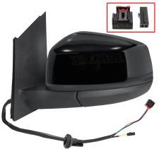 Espejo retrovisor Ford Tourneo Connect 2022-> electrico / termico / abatible electricamente / side assist / negro glossy / izquierdo