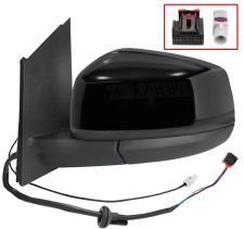 Espejo retrovisor Ford Tourneo Connect 2022-> electrico / termico / antena / negro glossy / izquierdo