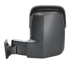 Espejo retrovisor Ford Transit 1986-1991 manual / brazo corto / con deflector / izquierdo