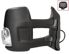 Espejo retrovisor Ford Transit 2014-2019 brazo largo / electrico / termico / piloto intermitente blanco (wy5w) / derecho