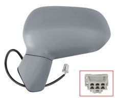 Espejo retrovisor Honda Jazz 2002-2004 electrico / imprimado / izquierdo