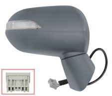 Espejo retrovisor Honda Jazz 2004-2008 electrico / termico / piloto intermitente / abatible electricamente / imprimado / derecho