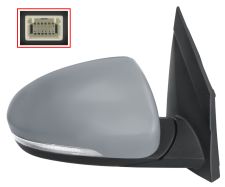 Espejo retrovisor Hyundai Tucson 2015-2018 electrico / termico / piloto intermitente / imprimado / derecho