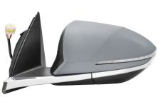 Espejo retrovisor Hyundai Tucson 2020-> electrico / perfil cromado / termico / piloto intermitente / abatible electricamente / side assist / imprimado / izquierdo