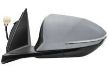 Espejo retrovisor Hyundai Tucson 2020-> electrico / perfil negro / termico / piloto intermitente / abatible electricamente / imprimado / izquierdo