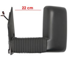 Espejo retrovisor Iveco Daily 1999-2006 brazo 22cm / electrico / termico / 2 cristales / izquierdo