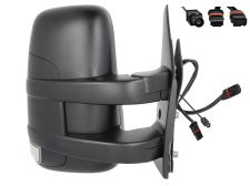 Espejo retrovisor Iveco Daily 2006-2012 brazo corto / electrico / termico / piloto intermitente / antena / derecho