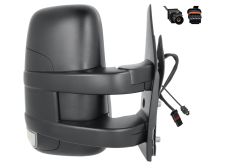 Espejo retrovisor Iveco Daily 2006-2012 brazo corto / manual / piloto intermitente / antena / derecho