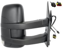 Espejo retrovisor Iveco Daily 2012-2014 brazo largo / manual / piloto intermitente / antena / derecho